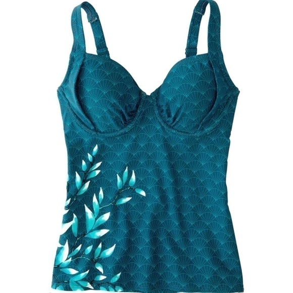 TITLE NINE BODACIOUS TANKINI TOP MOMIJI 32D NWT - Picture 8 of 10